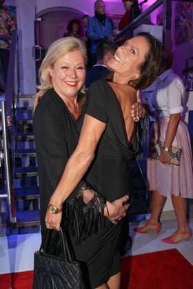 Susanne Wiebe, Christine Neubauer, Susanne Wiebe Fashion and Art Show in Muenchen am 09.09.2015