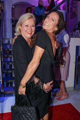Susanne Wiebe, Christine Neubauer, Susanne Wiebe Fashion and Art Show in Muenchen am 09.09.2015