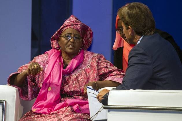 Milano, 11.09.2015 - Building the Peace Award - Hawa Abdi Dhiblawe (Mama Hawa), gynecologist who created a hospital where care all without distinction of clans in Somalia  0