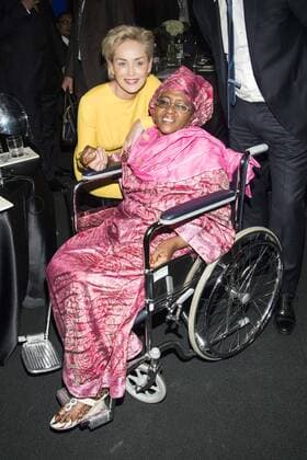 Milan, Pilosio Building Peace Award: Sharon Stone, Hawa Abdi  AlbertoxScarpinato