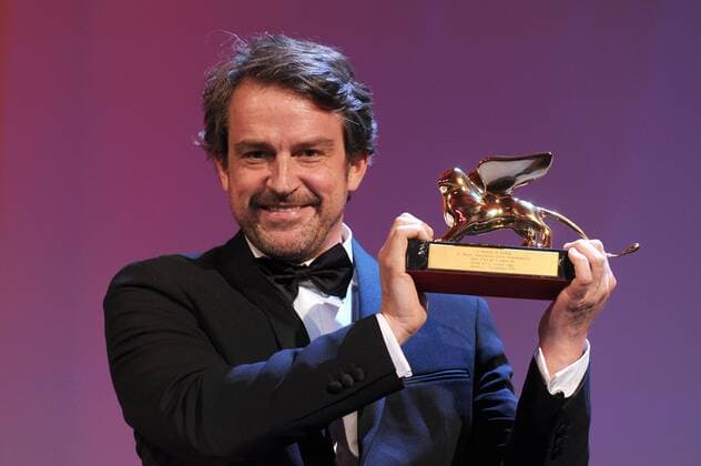 72nd Venice Film Festival, Awards Ceremony Pictured: Lorenzo Vigas, Golden Lion for the best film Desde Alla  AlbertoxTerenghi Veneziax2015