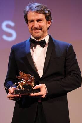 72nd Venice Film Festival, Awards Ceremony Pictured: Lorenzo Vigas, Golden Lion for the best film Desde Alla  AlbertoxTerenghi Veneziax2015