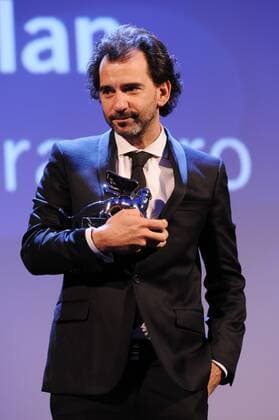 72nd Venice Film Festival, Awards Ceremony Pictured: Pablo Trapero, Silver Lion for the best director for the film El Clan  AlbertoxTerenghi Veneziax2015
