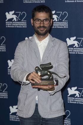 Venezia 12 09 2015 72. Mostra Internazionale d Arte Cinematografica Festival del Cinema di Venezia Premio speciale giuria orizzonti - Gabriele Mascaro  0
