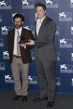 Venezia 12 09 2015 72. Mostra Internazionale d Arte Cinematografica Festival del Cinema di Venezia Gran Premio della Giuria a Anomalisa - Charlie Kaufman Duke Johnsons  0