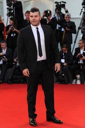 72nd Venice Film Festival, Red carpet Awards Ceremony Pictured : Salvatore Esposito  AlbertoxTerenghi Veneziax2015