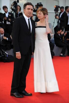 72nd Venice Film Festival, Red carpet Awards Ceremony Pictured : Saverio Costanzo, Alba Rohrwacher  AlbertoxTerenghi Veneziax2015