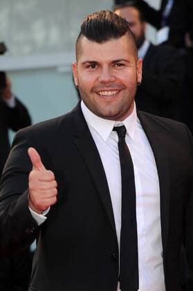 72nd Venice Film Festival, Red carpet Awards Ceremony Pictured : Salvatore Esposito  AlbertoxTerenghi Veneziax2015
