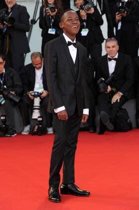 72nd Venice Film Festival, Red carpet Awards Ceremony Pictured : Abraham Attah  AlbertoxTerenghi Veneziax2015