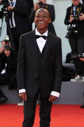 72nd Venice Film Festival, Red carpet Awards Ceremony Pictured : Abraham Attah  AlbertoxTerenghi Veneziax2015
