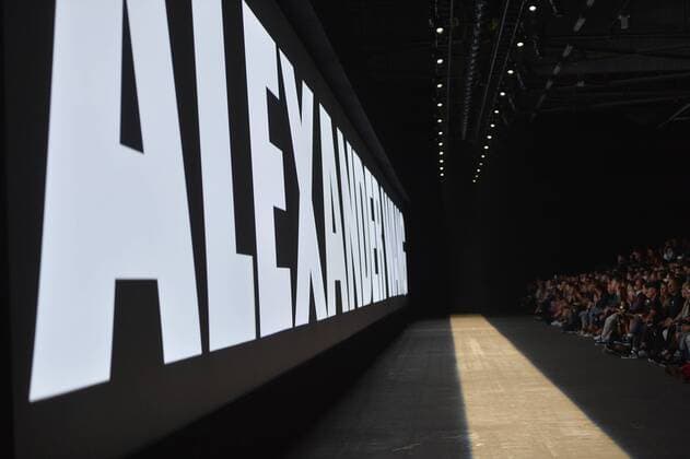 The runway at the Alexander Wang Fashion Show at Pier 94 during New York Fashion Week Spring Summer 2016 Collections in New York City on September 12, 2015.  NYP20150912918 ANDREAxHANKS