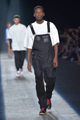 Binx Walton walks on the runway at the Alexander Wang Fashion Show at Pier 94 during New York Fashion Week Spring Summer 2016 Collections in New York City on September 12, 2015.  NYP20150912900 ANDREAxHANKS