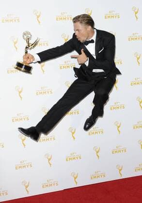 Derek Hough CREATIVE ARTS EMMY AWARDS: PRESSROOM Los Angeles  Patrick Rideaux