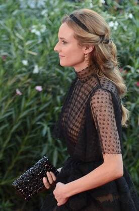 Jury member Diane Kruger get on the Red Carpet - during the Biennale Film Festival Mostra Del Cinema in Venice, Italy.