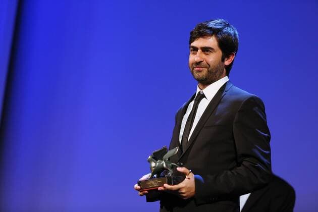 VENICE, ITALY - SEPTEMBER 12: Emin Alper attends Closing Ceremony - Inside during 72nd Venice Film Festival at Palazzo Del Cinema on September 12, 2015 in Venice, Italy. markxcape