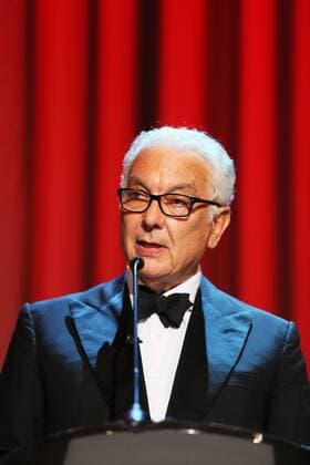 VENICE, ITALY - SEPTEMBER 12: Paolo Baratta attends Closing Ceremony - Inside during 72nd Venice Film Festival at Palazzo Del Cinema on September 12, 2015 in Venice, Italy. markxcape