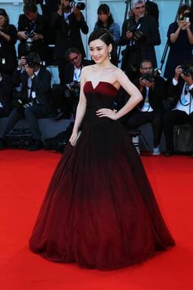 VENICE, ITALY - SEPTEMBER 12: Zhang Yuxian attends The Closing Ceremony Red Carpet during 72nd Venice Film Festival at Palazzo Del Cinema on September 12, 2015 in Venice, Italy. markxcape