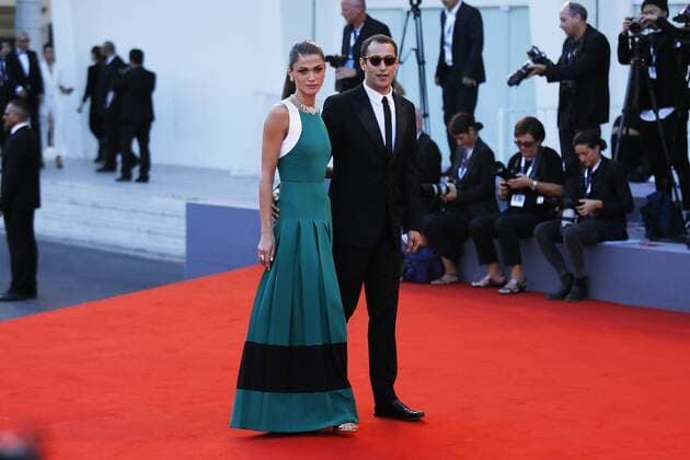 VENICE, ITALY - SEPTEMBER 12: Elisa Sednaoui and Alexander Dellal attend The Closing Ceremony Red Carpet during 72nd Venice Film Festival at Palazzo Del Cinema on September 12, 2015 in Venice, Italy. markxcape