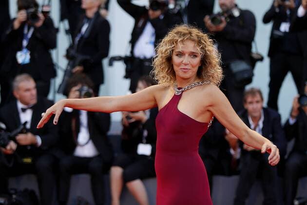 VENICE, ITALY - SEPTEMBER 12: Valeria Golino attends The Closing Ceremony Red Carpet during 72nd Venice Film Festival at Palazzo Del Cinema on September 12, 2015 in Venice, Italy. markxcape