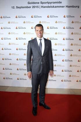 Dr. Michael Ilgner (Vorsitzender der Deutschen Sporthilfe) bei der Verleihung der Goldenen Sportpyramide 2015 in der Handelskammer. Hamburg, 12.09.2015 Foto:xgbrcix xFuturexImage