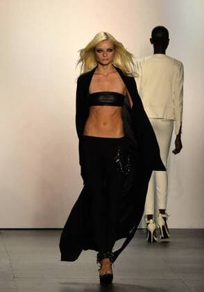 (150916) -- NEW YORK, Sept. 16, 2015 -- Models present creations of the Spring Summer 2016 Thomas Wylde collection during the New York Fashion Week in New York, the United States, on Sept. 16, 2015. )(wr) U.S.-NEW YORK-FASHION WEEK-THOMAS WYLDE WangxLei 