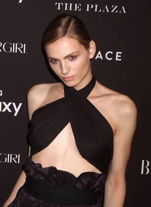 Sept. 16, 2015 - New York, New York, U.S. - Model ANDREJA PEJIC attends the 2015 HARPER S BAAZAR celebrates ICONS red carpet held held at the Plaza Hotel, New York U.S. - ZUMAk03_
