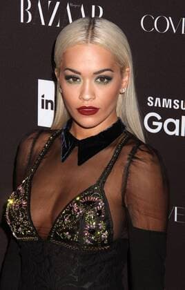 Sept. 16, 2015 - New York, New York, U.S. - Singer RITA ORA attends the 2015 HARPER S BAAZAR celebrates ICONS red carpet held held at the Plaza Hotel, New York U.S. - ZUMAk03_