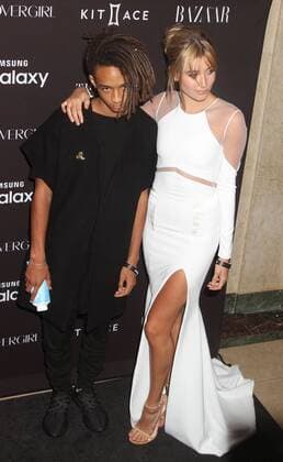 Sept. 16, 2015 - New York, New York, U.S. - JADEN SMITH and HAILEY BALDWIN attend the 2015 HARPER S BAAZAR celebrates ICONS red carpet held held at the Plaza Hotel, New York U.S. - ZUMAk03_