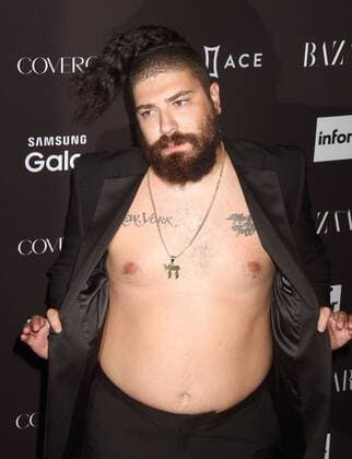 Sept. 16, 2015 - New York, New York, U.S. - JOSH OSTROVSKY THE FAT JEW attends the 2015 HARPER S BAAZAR celebrates ICONS red carpet held held at the Plaza Hotel, New York U.S. - ZUMAk03_