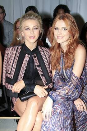 Sept. 16, 2015 - Ny, NY, U.S. - New York, NY September 17, 2015 : .Julianne Hough and Bella Thorne front row during the J. Mendel show during Fashion Week Spring Summer 2016 on September 17, 2015. Ny U.S. - ZUMAs49_