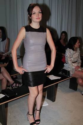 Sept. 16, 2015 - Ny, NY, U.S. - New York, NY September 17, 2015 : .Amber Meade front row during the J. Mendel show during Fashion Week Spring Summer 2016 on September 17, 2015. Ny U.S. - ZUMAs49_