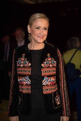 Cristina Cifuentes en el desfile de Agatha Ruiz de la Prada en la Mercedes Benz Fashion Week 2015 de Madrid. 588 cordon press Cristina Cifuentes at the Agatha Ruiz de la Prada s catwalk in Mercedes Benz Fashion Week 2015 in Madrid. 