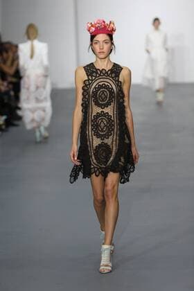 . 18 09 2015. London, United Kingdom. Bora Aksu show at London Fashion Week-S S 2016-Day One.  xStephenxLockx xi-Imagesx IIM-11057-0007