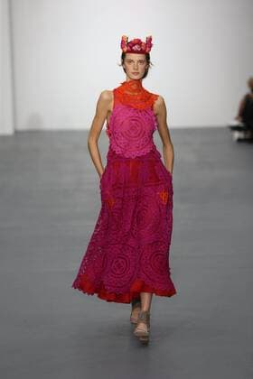 . 18 09 2015. London, United Kingdom. Bora Aksu show at London Fashion Week-S S 2016-Day One.  xStephenxLockx xi-Imagesx IIM-11057-0010
