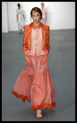 . 18 09 2015. London, United Kingdom. Bora Aksu show at London Fashion Week-S S 2016-Day One.  xStephenxLockx xi-Imagesx IIM-11057-0028