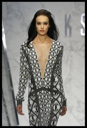 . 18 09 2015. London, United Kingdom. DAKS show at London Fashion Week S S 2016-Day One.  xStephenxLockx xi-Imagesx IIM-11059-0003