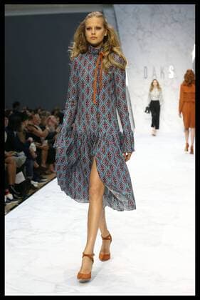 . 18 09 2015. London, United Kingdom. DAKS show at London Fashion Week S S 2016-Day One.  xStephenxLockx xi-Imagesx IIM-11059-0007
