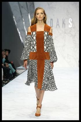 . 18 09 2015. London, United Kingdom. DAKS show at London Fashion Week S S 2016-Day One.  xStephenxLockx xi-Imagesx IIM-11059-0012