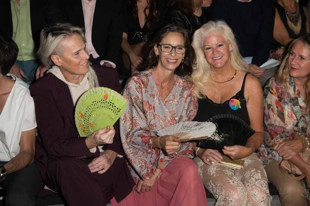 Paola y Lucia Dominguin en el desfile de Francis Montesinos de la Mercedes Benz Fashion Week 2015 en Madrid. 588 cordon press Paola y Lucia Dominguin at the Francis Montesinos catwalk of Mercedes Benz Fashion Week 2015 in Madrid. 