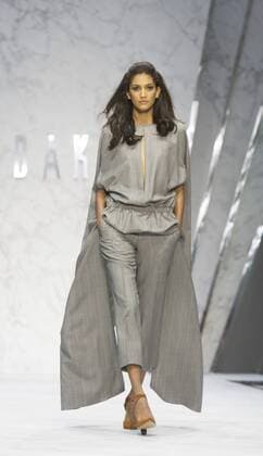 London, UK. 18 09 2015. DAKS fashion show during London Fashion Week. Spring Summer 2016 collection. London Fashion Week, DAKS, London, UK 