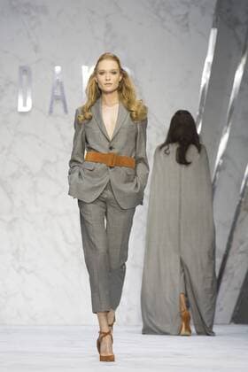 London, UK. 18 09 2015. DAKS fashion show during London Fashion Week. Spring Summer 2016 collection. London Fashion Week, DAKS, London, UK 