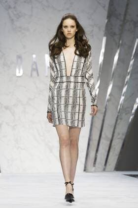 London, UK. 18 09 2015. DAKS fashion show during London Fashion Week. Spring Summer 2016 collection. London Fashion Week, DAKS, London, UK 