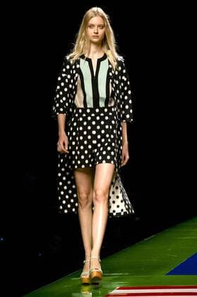 Model bei der Alianto Fashion Show auf der Mercedes-Benz Fashion Week Madrid Spring Summer 2016. Madrid, 18.09.2015 Alianto Model 