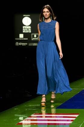 Model bei der Alianto Fashion Show auf der Mercedes-Benz Fashion Week Madrid Spring Summer 2016. Madrid, 18.09.2015 Alianto Model 