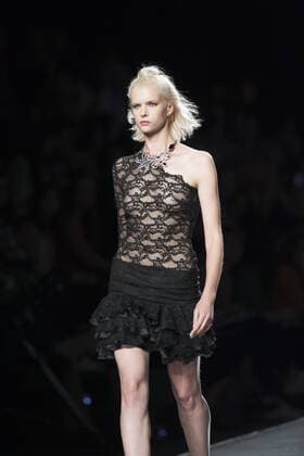 Sept. 18, 2015 - Madrid, Madrid, Spain - A model showcases designs by Francis Montesinos on the runway at the Francis Montesinos show during Mercedes-Benz Fashion Week Madrid Spring Summer 2016 at Ifema on September 18, 2015 in Madrid, Spain. Madrid Spain  - ZUMAn230