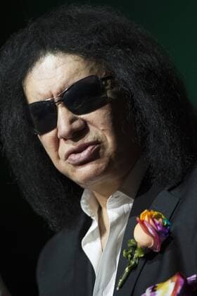 Sept. 18, 2015 - Madrid, Madrid, Spain - Israeli-US singer guitarist Gene Simmons of US rock band Kiss during the presentation of Francis Montesinos Spring-Summer 2016 collection during the Madrid Fashion Week in Madrid on September 18, 2015. Madrid Spain  - ZUMAn230