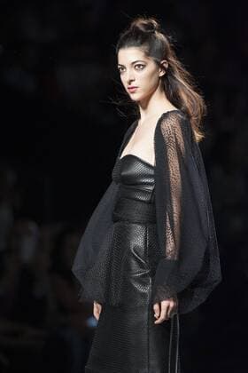 Sept. 18, 2015 - Madrid, Madrid, Spain - A model showcases designs by Francis Montesinos on the runway at the Francis Montesinos show during Mercedes-Benz Fashion Week Madrid Spring Summer 2016 at Ifema on September 18, 2015 in Madrid, Spain. Madrid Spain  - ZUMAn230