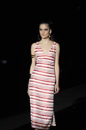 Sept. 18, 2015 - Madrid, Madrid, Spain - A model showcases designs by Roberto Verino on the runway at the Roberto Verino show during Mercedes-Benz Fashion Week Madrid Spring Summer 2015 16 at Ifema on September 18, 2015 in Madrid, Spain. Madrid Spain  - ZUMAn230