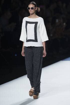 Sept. 18, 2015 - Madrid, Madrid, Spain - A model showcases designs by Devota & Lomba on the runway at the Ailanto show during Mercedes-Benz Fashion Week Madrid Spring Summer 2016 at Ifema on September 18, 2015 in Madrid, Spain. Madrid Spain  - ZUMAn230