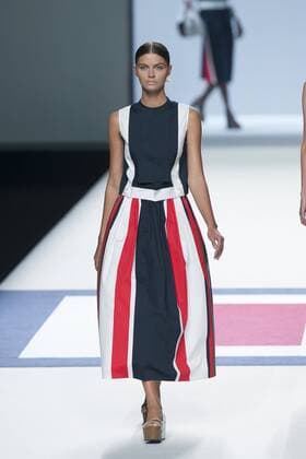 Sept. 18, 2015 - Madrid, Madrid, Spain - A model showcases designs by Devota & Lomba on the runway at the Ailanto show during Mercedes-Benz Fashion Week Madrid Spring Summer 2016 at Ifema on September 18, 2015 in Madrid, Spain. Madrid Spain  - ZUMAn230